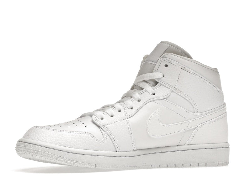Jordan 1 Mid Triple White 2.0 (2020)