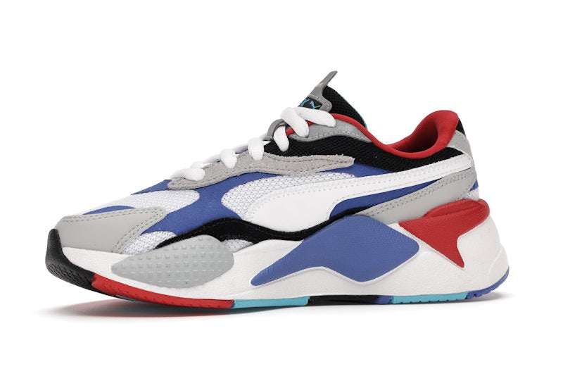 Puma RS-X 3 Puzzle White Blue Red (GS)