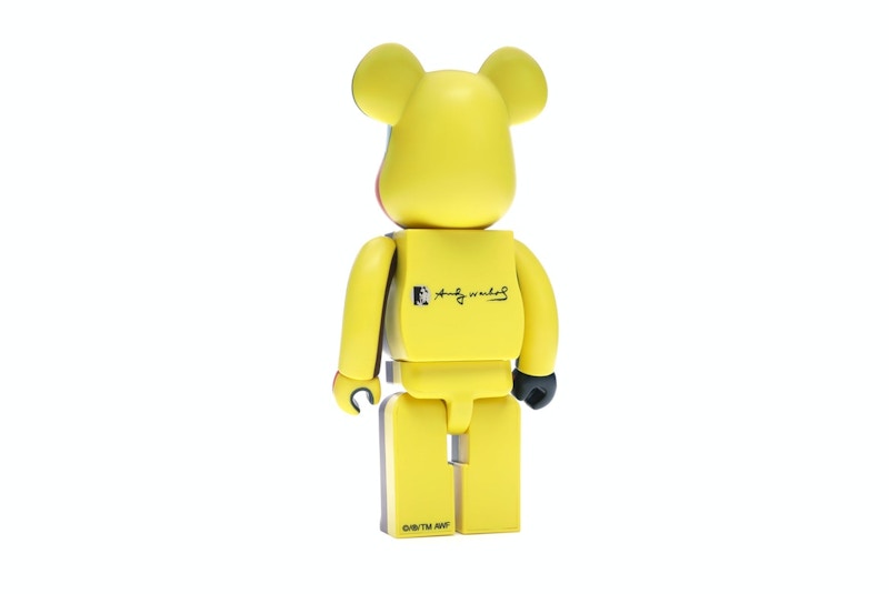 Bearbrick Andy Warhol Silk Screen Ver. 400% Multi