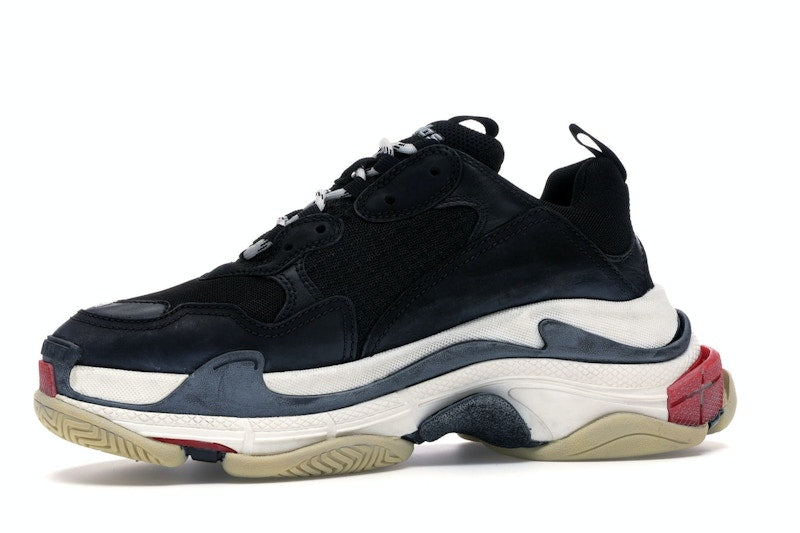 Balenciaga Triple S Black White Red (2018 Reissue)