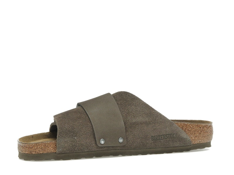 Birkenstock Kyoto Nubuck-Suede Concrete Gray