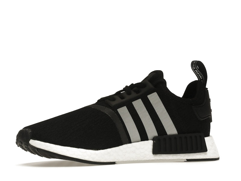 adidas NMD R1 Black Silver Solar Red