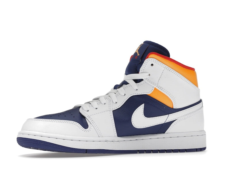 Jordan 1 Mid Royal Blue Laser Orange