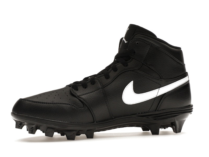 Jordan 1 Mid TD Cleat Black White