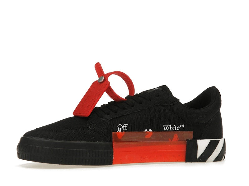OFF-WHITE Vulcanized Low Black Orange Canvas