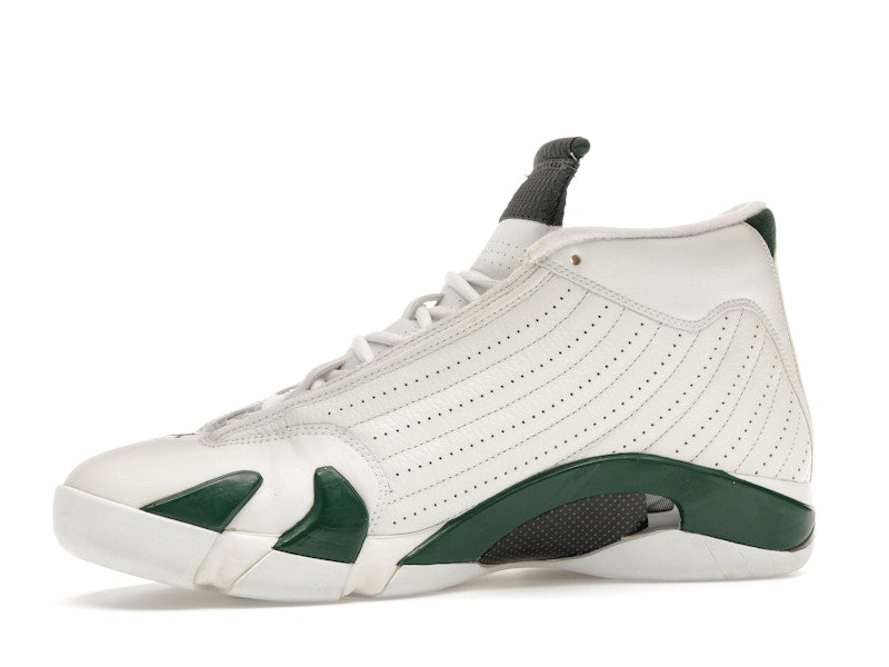 Jordan 14 Retro White Forest Green