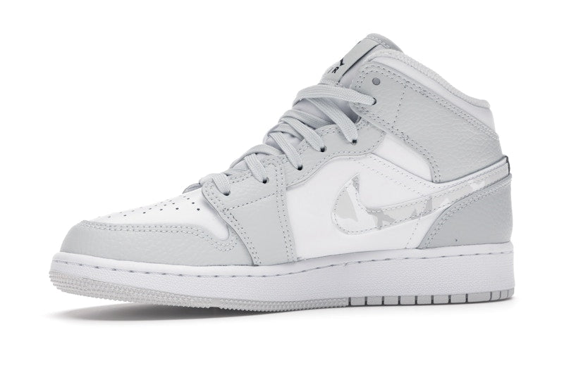 Jordan 1 Mid Grey Camo (GS)