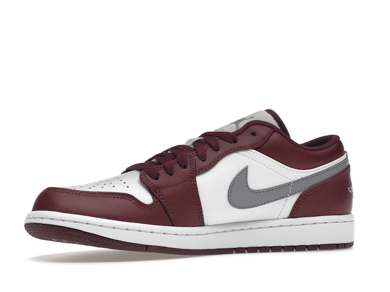 Jordan 1 Low White Bordeaux