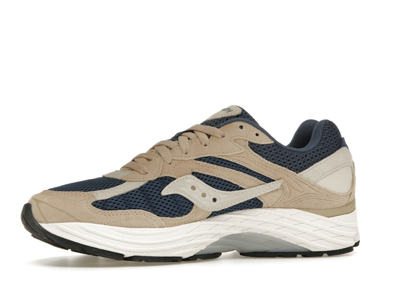 Saucony ProGrid Omni 9 Premium Beige Navy Blue