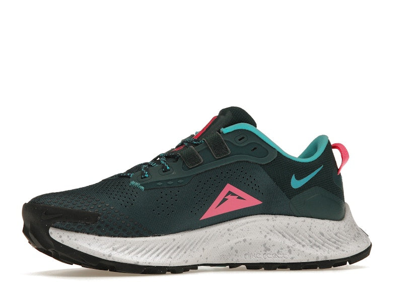 Nike Pegasus Trail 3 Dark Teal Green Pink Glow (Women's)