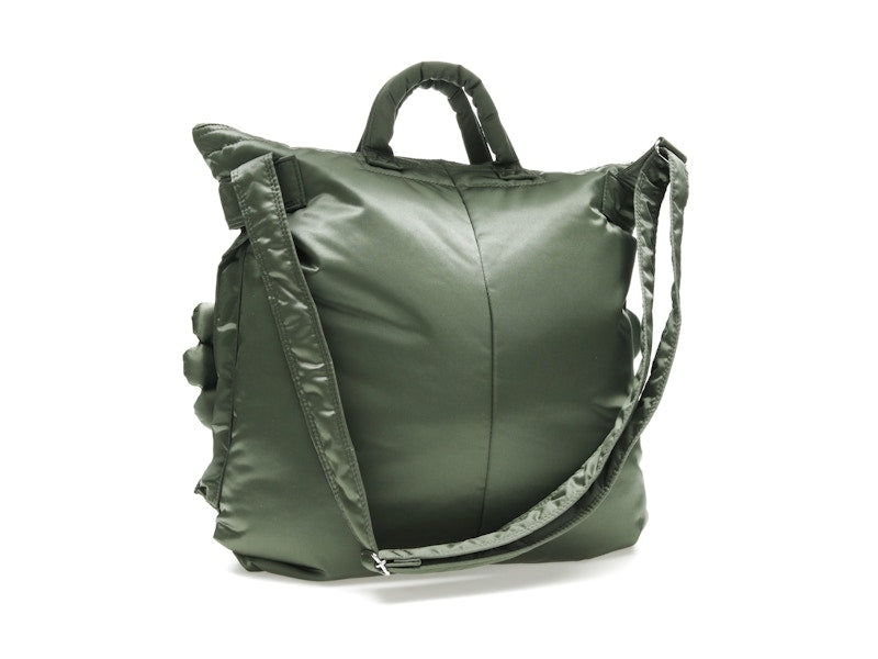 Takashi Murakami x PORTER 2Way Helmet Bag Sage Green