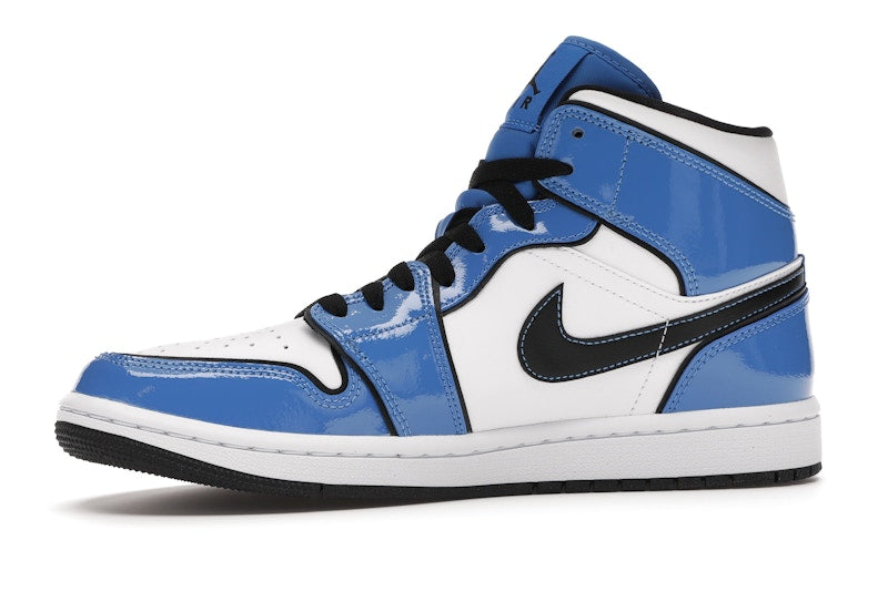 Jordan 1 Mid Signal Blue