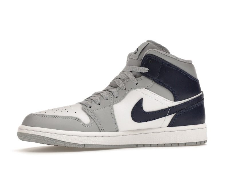 Jordan 1 Mid Wolf Grey Midnight Navy