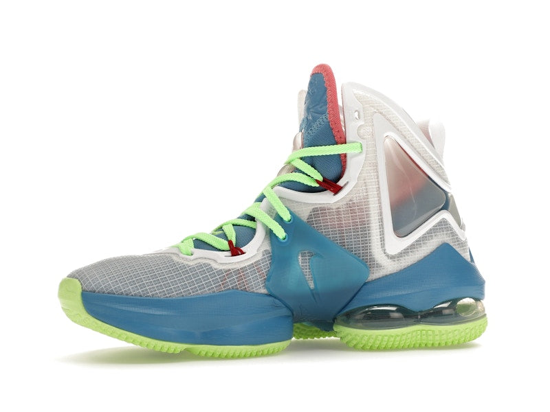 Nike LeBron 19 Dutch Blue Lime Glow (GS)