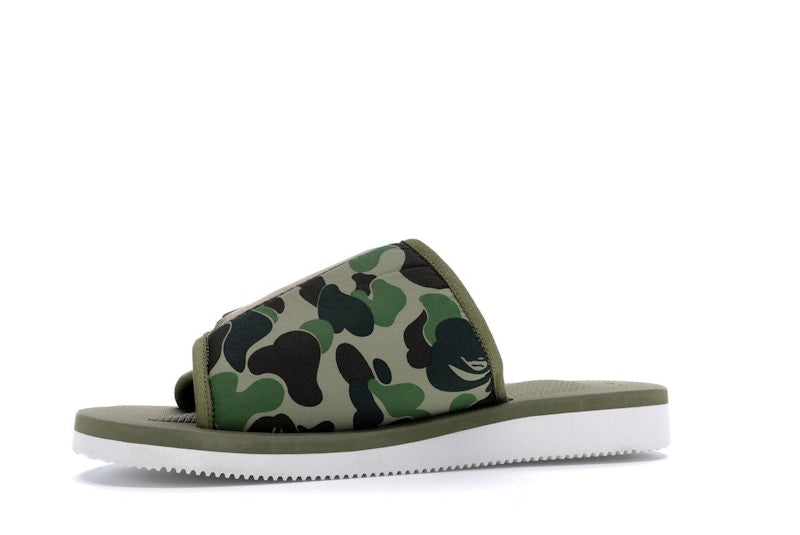 Suicoke x Bape ABC Kaw-Ape Green