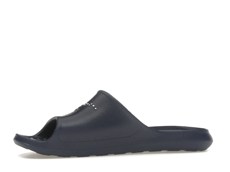Nike Victori One Shower Slide Polka Dot Swoosh Midnight Navy