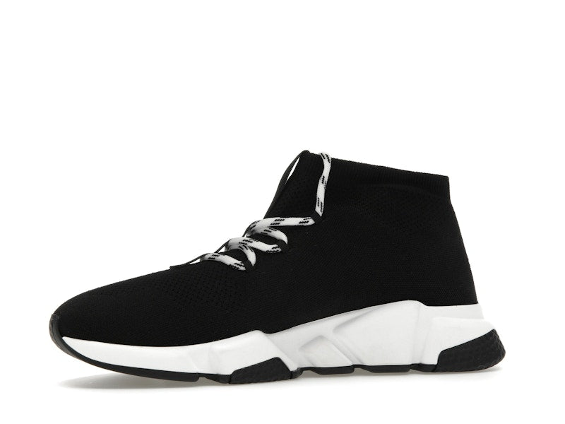 Balenciaga Speed Lace Up Black White (Women's)