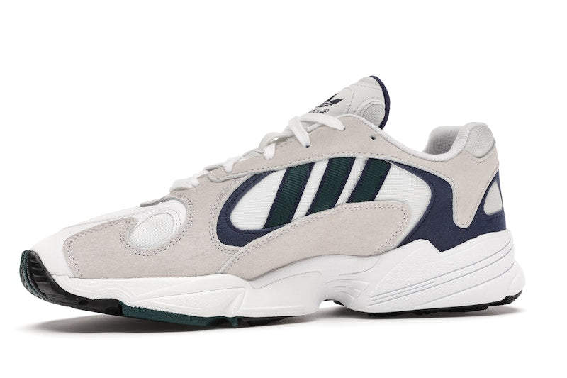 adidas Yung-1 White Noble Green Dark Blue