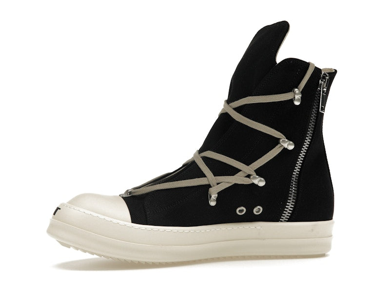 Rick Owens DRKSHDW Hexa High Black Milk