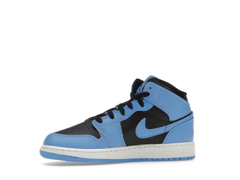 Jordan 1 Mid University Blue Black (GS)