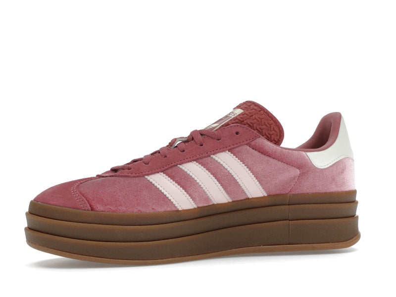 adidas Gazelle Bold Sandy Pink Velvet (Women's)