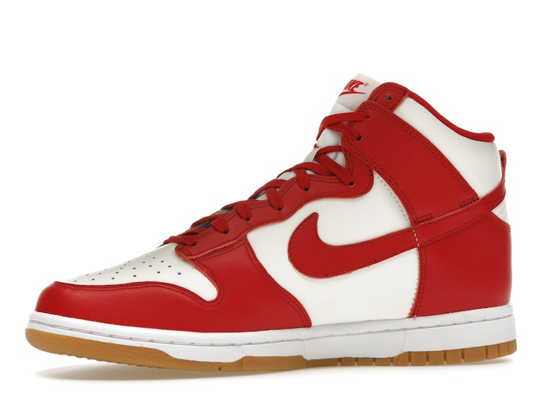 Nike Dunk High Sail Gym Red Gum (Women's)