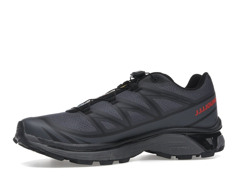 Salomon XT-6 JJJJound Black Fiery Red