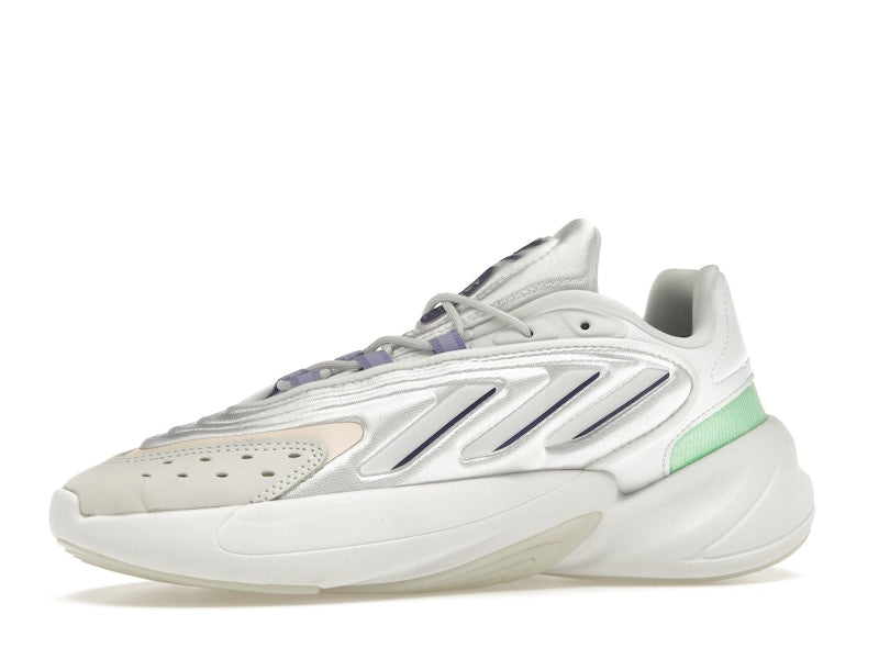 adidas Ozelia Cloud White Dark Purple Beam Green (Women's)