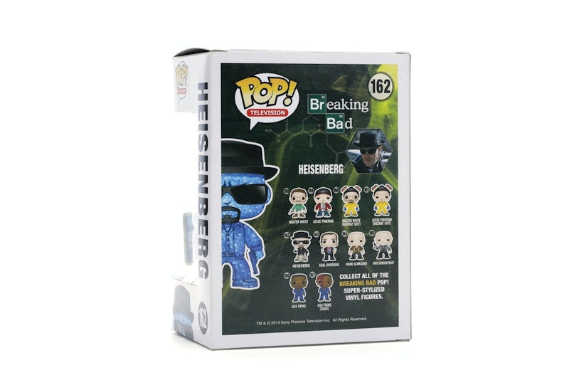 Funko Pop! Television Breaking Bad Heisenberg (Blue Crystal) Summer Convention Exclusive Figure #162