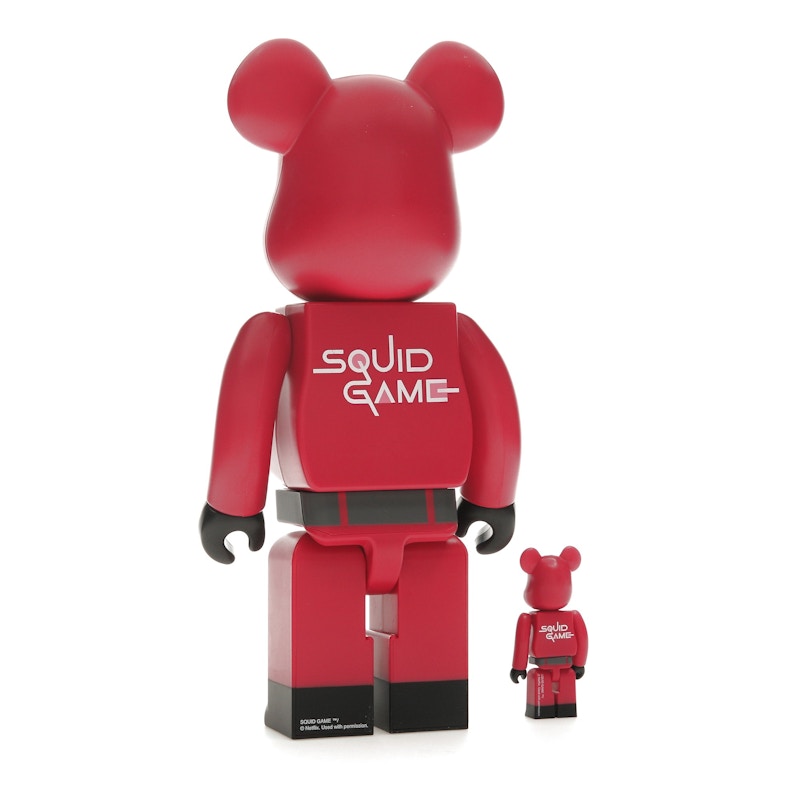 Bearbrick x Squid Game Guard (Triangle) 100% & 400% Set