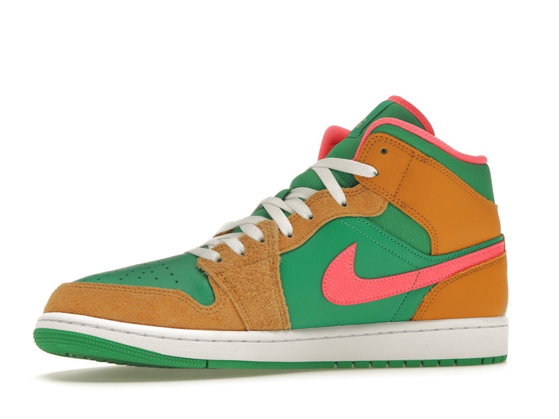 Jordan 1 Mid SE Wheat Watermelon