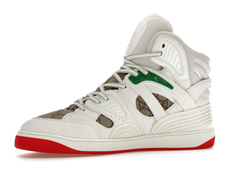Gucci Basket White Demetra Red