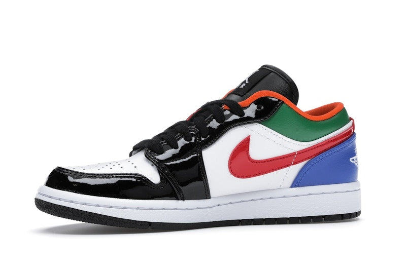 Jordan 1 Low Multi-Color Black Toe (Women's)