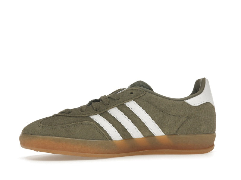 adidas Gazelle Indoor Olive Strata Cloud White Gum
