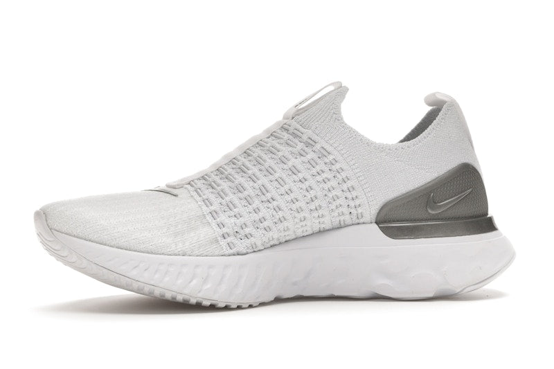 Nike React Phantom Run Flyknit 2 White Pure Platinum (Women's)