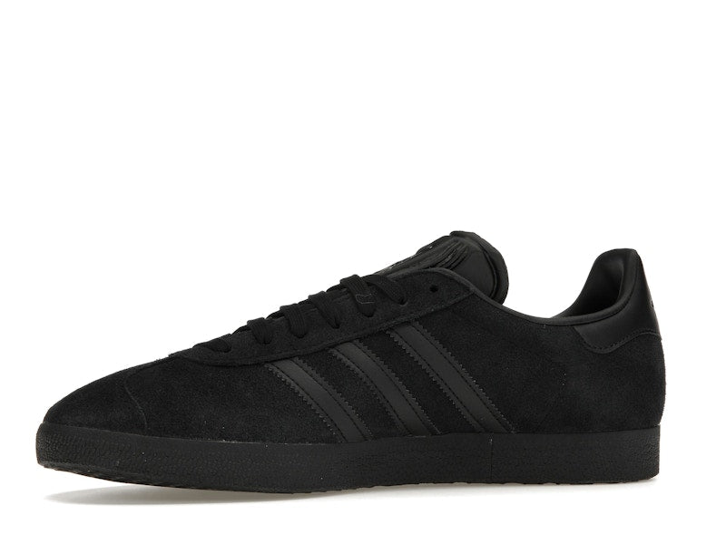 adidas Gazelle All Black Silver Metallic