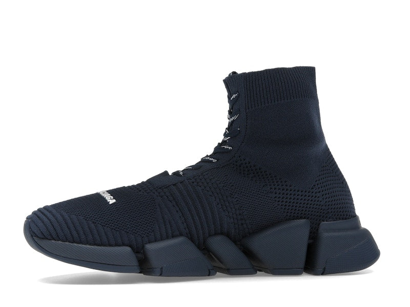 Balenciaga Speed 2.0 Lace Up Recycled Dark Blue