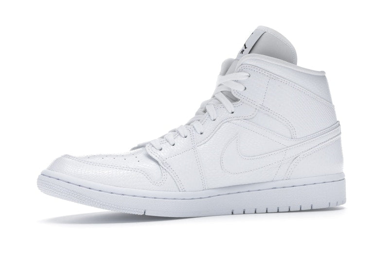 Jordan 1 Mid White Snakeskin (Women's)