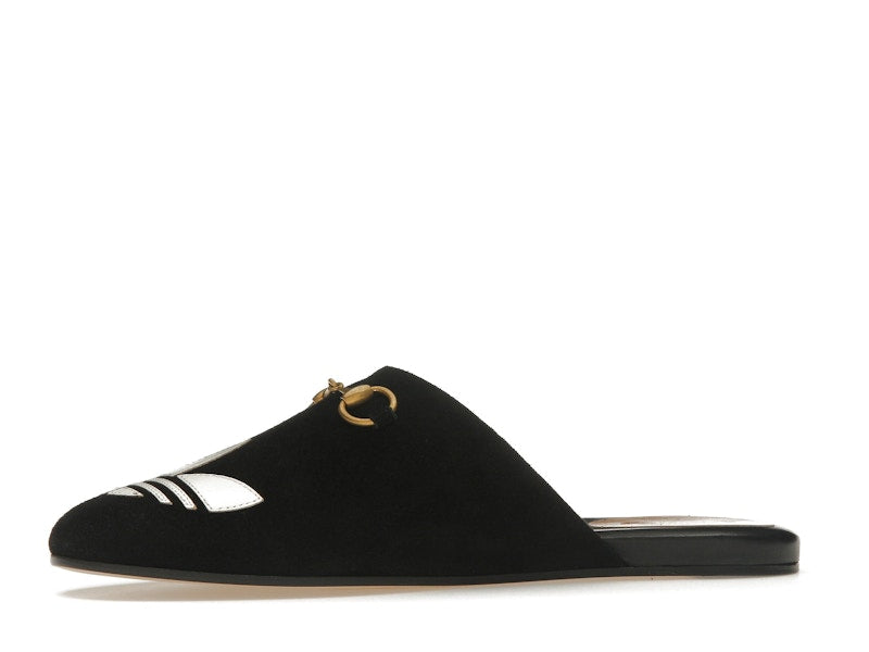 Gucci x Adidas Trefoil Slipper Black (Women's)