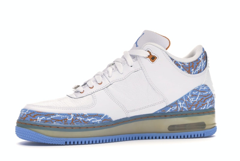 Jordan AJF 3 White University Blue Sunset