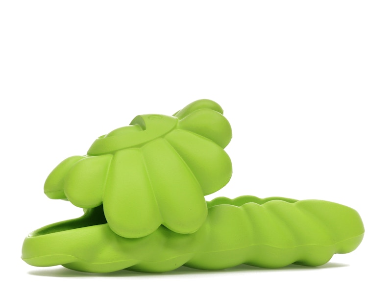 Takashi Murakami Ohana Full-Bloom Slide Lime Zest