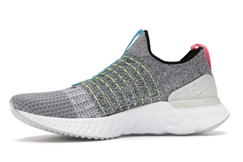 Nike React Phantom Run Flyknit 2 Flash Crimson Baltic Blue