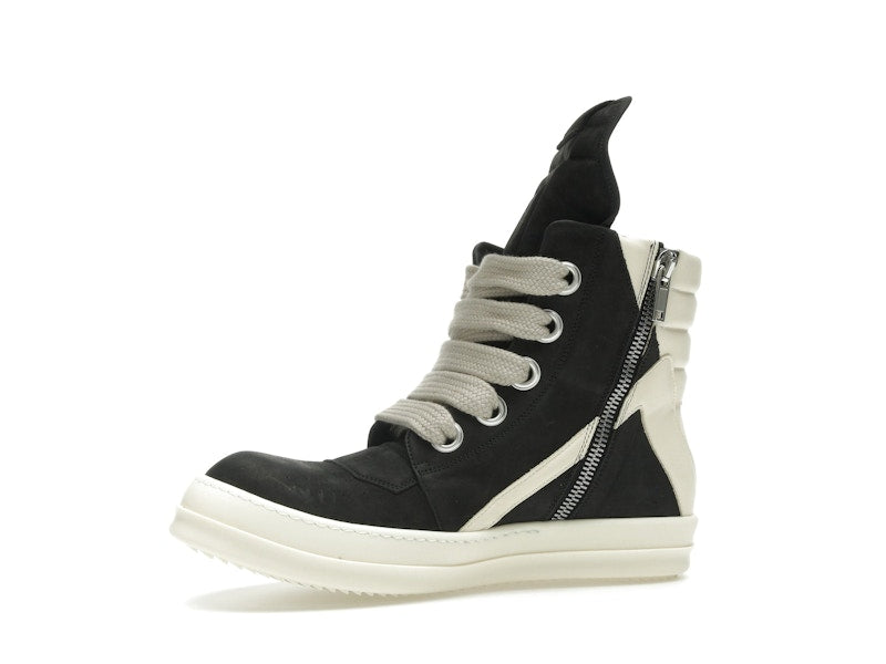 Rick Owens Geobasket Jumbo Lace High Black Milk (Women's)