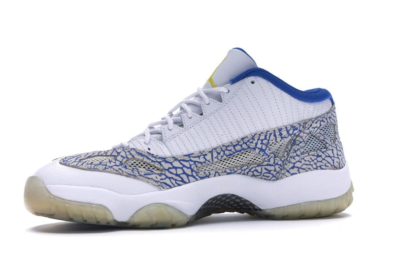 Jordan 11 Retro Low IE White Argon Blue