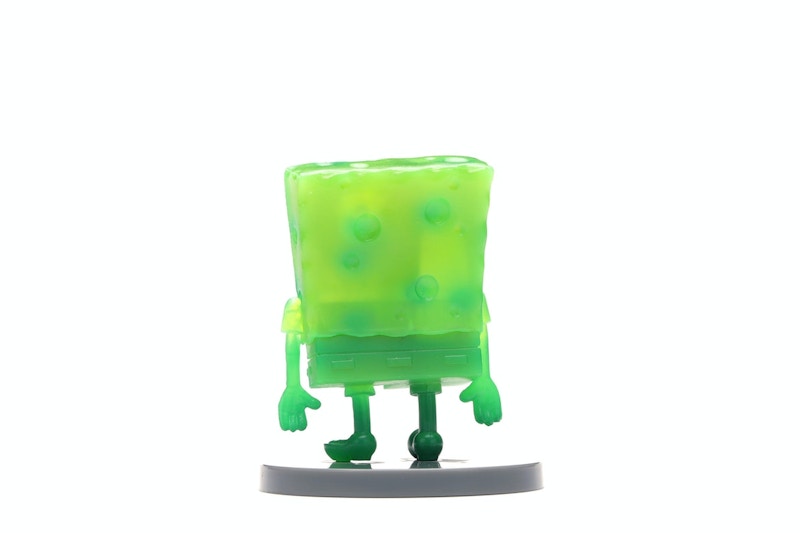Jason Freeny x Nickelodeon Spongebob Hidden Dissectibles Spongebob Chase Figure Green