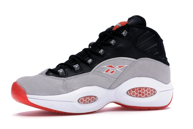 Reebok Pump Question Black Steel Orange