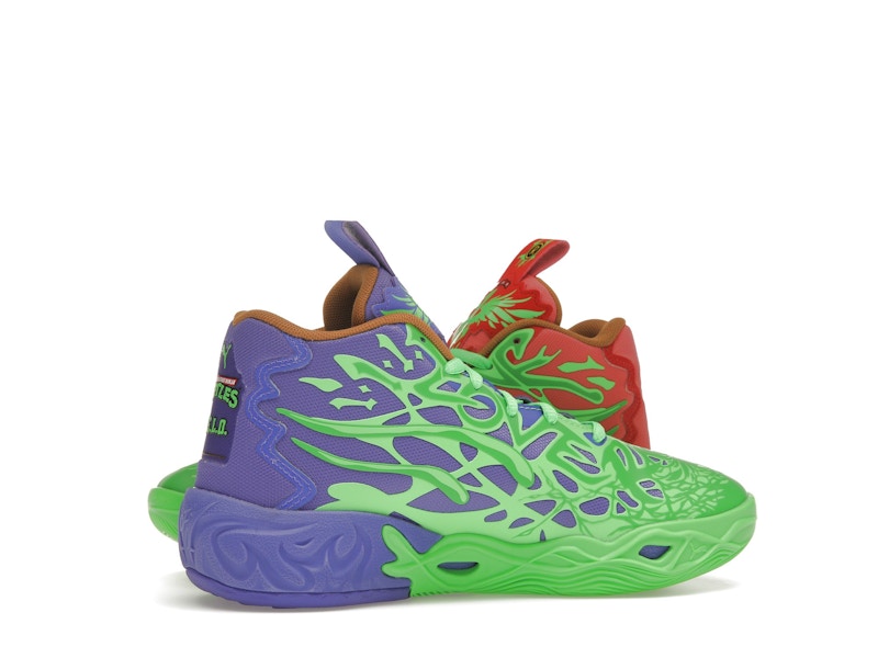 Puma LaMelo Ball MB.04 Teenage Mutant Ninja Turtles Raphael and Donatello (GS)