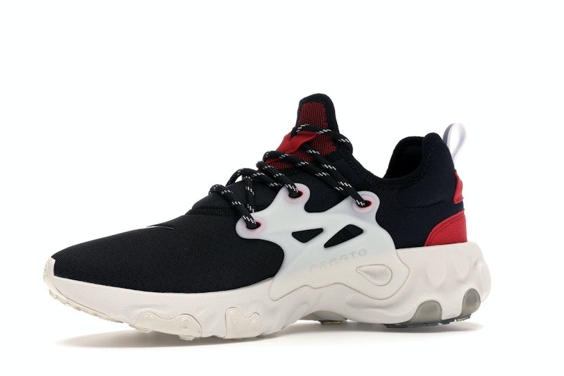 Nike React Presto Black Phantom Red