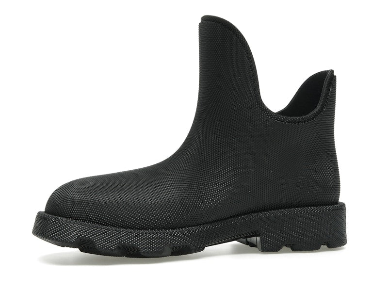 Burberry Marsh Round-Toe Ankle Boots Black