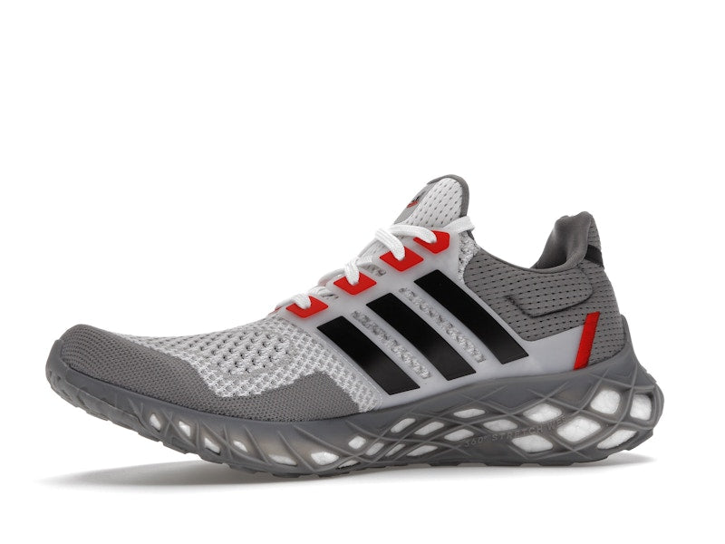 adidas Ultra Boost Web DNA Grey Vivid Red